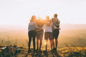 Help with building self confidence and making connections.